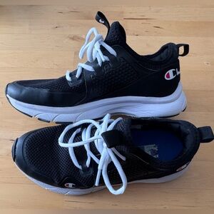 Champion Women Black and White Athletic Sneakers
